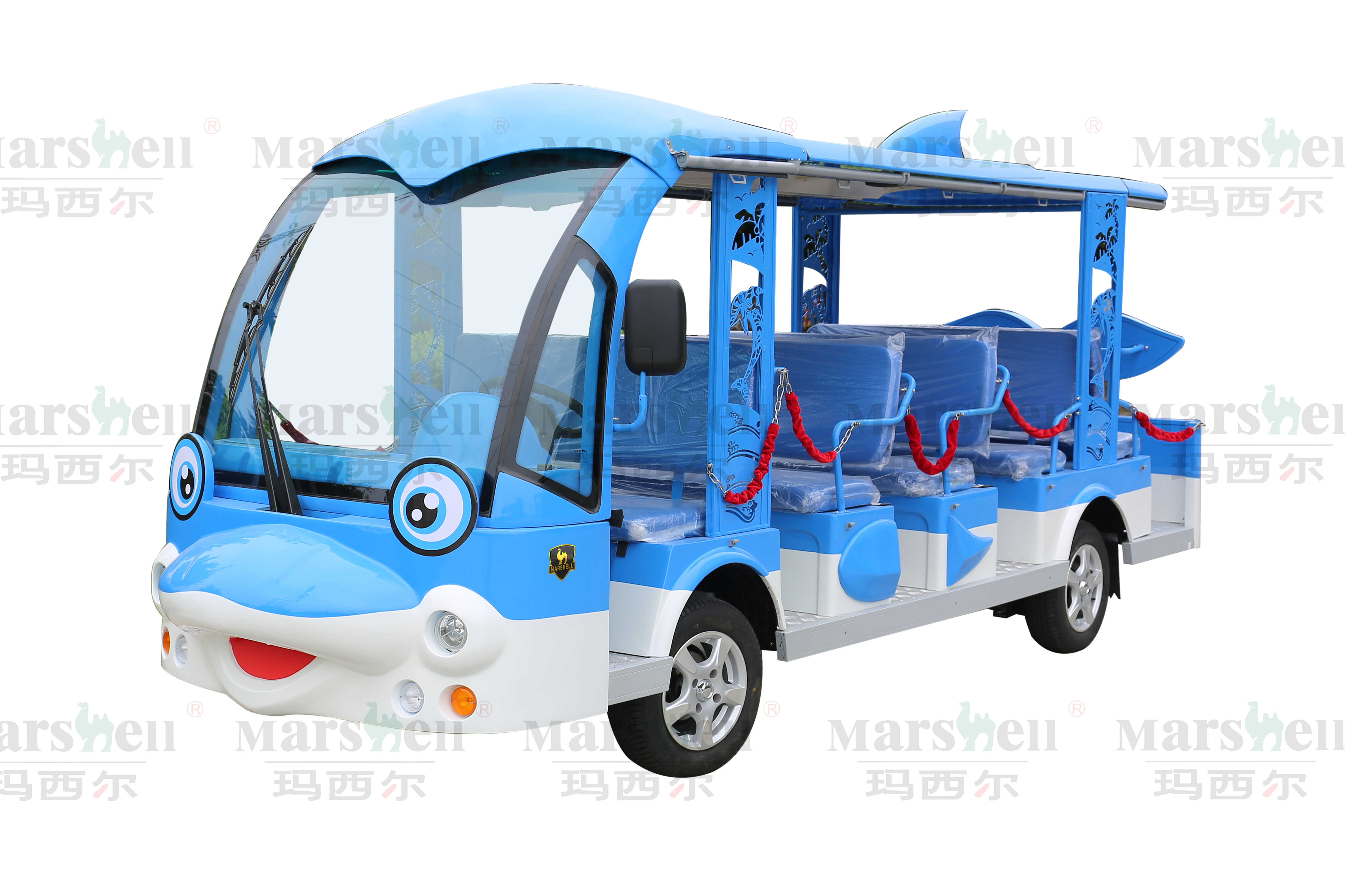 海豚主題造型觀光車