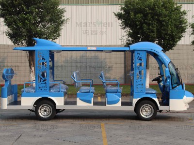 海豚造型觀光車